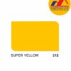Sơn thơm công nghiệp Toa mã màu Super Yellow 212 kim loại 2 thành phần dùng cho ô tô