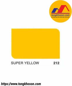 Sơn thơm công nghiệp Toa mã màu Super Yellow 212 kim loại 2 thành phần dùng cho ô tô