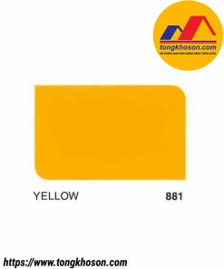 Sơn thơm công nghiệp Toa mã màu Yellow 881 kim loại 2 thành phần dùng cho ô tô