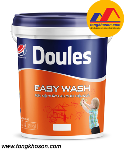 son-doules-easy-wash-noi-that-lau-chui Sơn Doules Easy Wash nội thất lau chùi