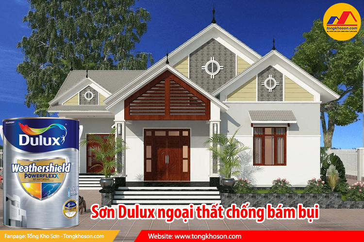 Sơn Dulux ngoại thất chống bám bụi