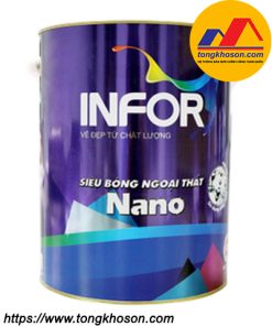 Sơn Infor Nano Protech ngoại thất siêu bóng