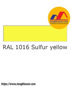 Sơn phủ Epoxy 2 thành phần International Interzone 954 màu RAL 1016 Sulfur Yellow