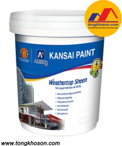 Sơn Kansai Weather Top Sheen ngoại thất siêu bóng