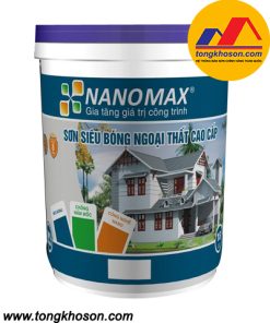 Sơn Nanomax ngoại thất siêu bóng