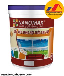 Sơn Nanomax nội thất siêu bóng