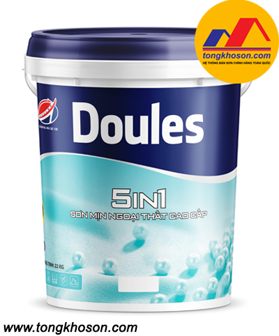 son-ngoai-that-min-doules-5in1-cao-cap Sơn ngoại thất mịn Doules 5IN1 cao cấp