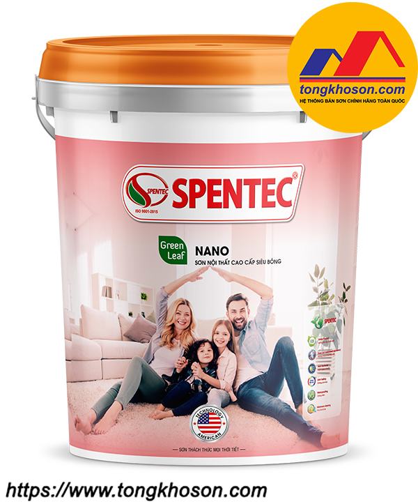 son-noi-that-cao-cap-sieu-bong-spentec-nano Sơn nội thất cao cấp siêu bóng Spentec Nano