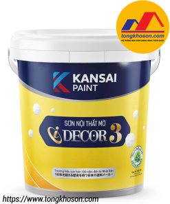 Sơn nội thất Kansai bóng mờ IDECOR 3