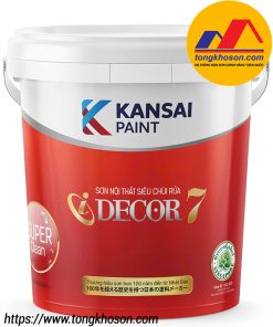 Sơn nội thất Kansai siêu chùi rửa I Decor 7
