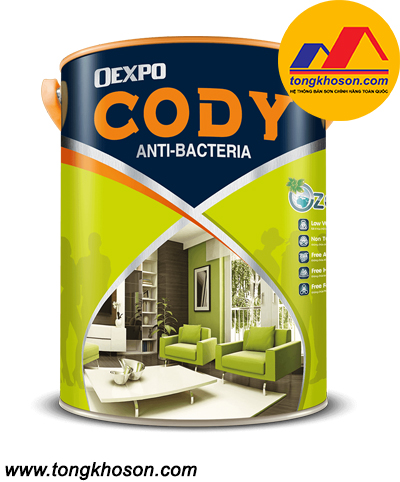 son-oexpo-cody-khang-khuan-khong-mui-noi-that Sơn Oexpo Cody kháng khuẩn không mùi nội thất
