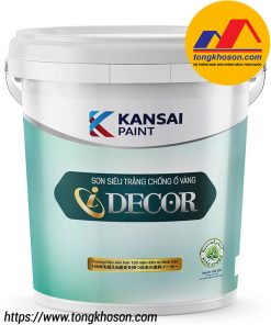 Sơn siêu trắng chống ố vàng IDECOR Kansai
