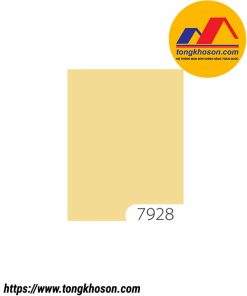 Sơn TOA 4 Seasons Tropic Shield mã màu 7928 sơn bóng mờ ngoại thất