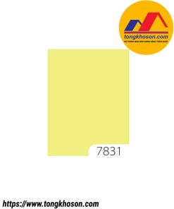 Sơn Toa 4 Seasons Satin Glo High Sheen mã màu 7831 sơn ngoại thất bóng mịn