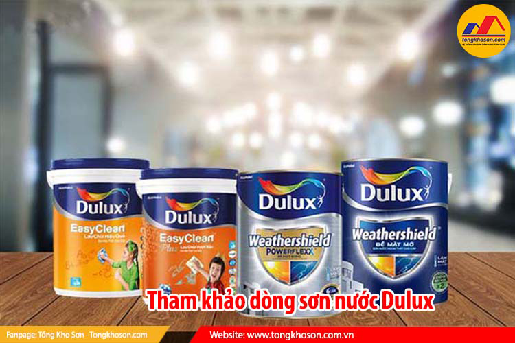 Tham khảo dòng sơn nước Dulux