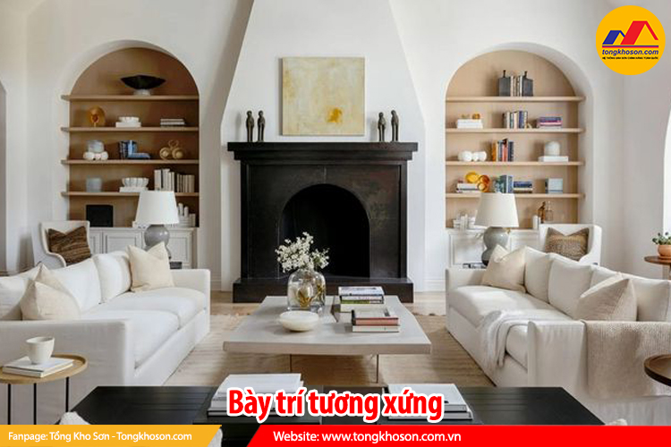 bày trí tương xứng