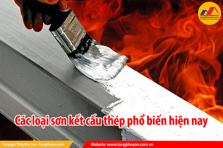 các loại sơn kết cấu thép phổ biến hiện nay