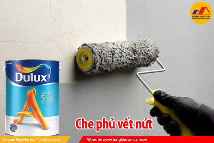 che phủ vết nứt