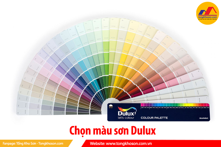 chọn màu sơn Dulux