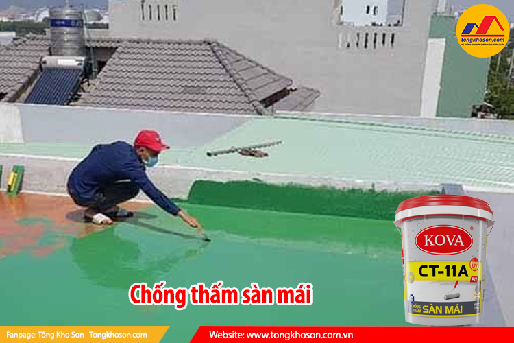 chống thấm sàn mái