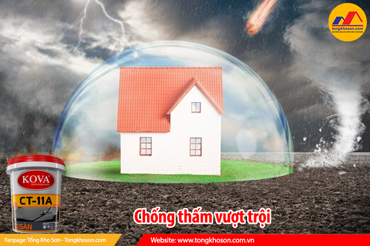 chống thấm vượt trội