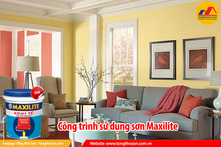 công trình sử dụng sơn Maxilite