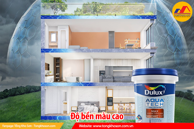 độ bền màu cao