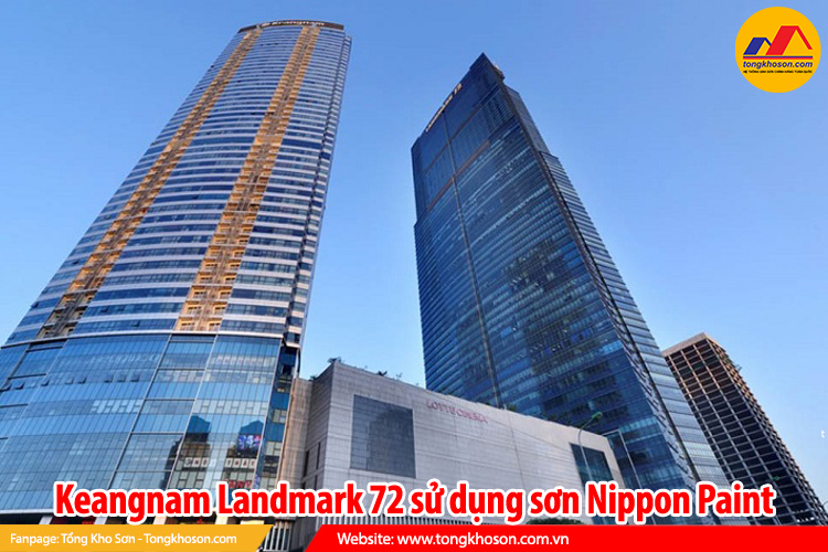 Keangnam Landmark 72 sử dụng sơn Nippon Paint