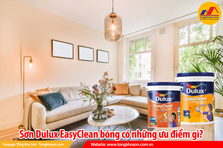 sơn dulux easy clean bóng
