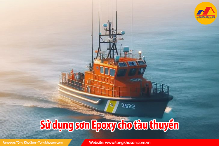 sử dụng sơn epoxy cho tàu thuyền