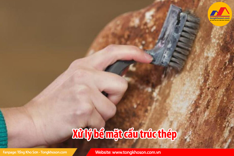 xử lý bề mặt cấu trúc thép