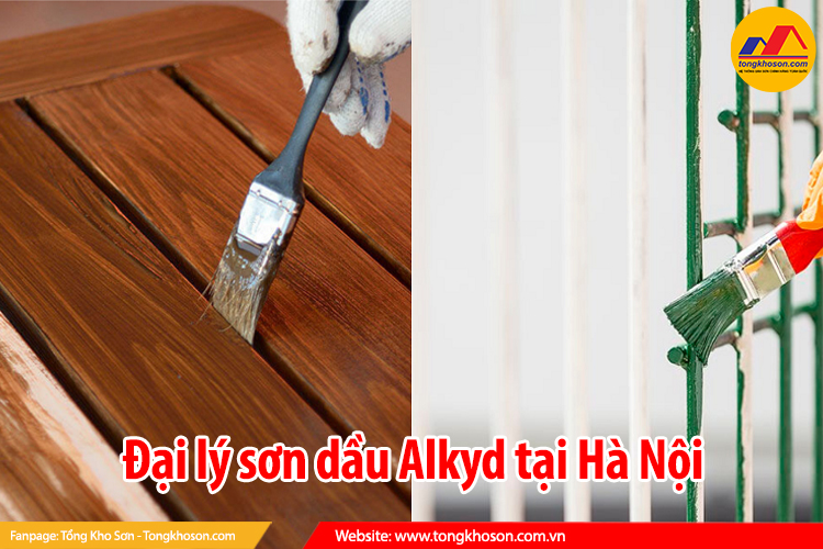 Đại lý sơn dầu Alkyd tại Hà Nội
