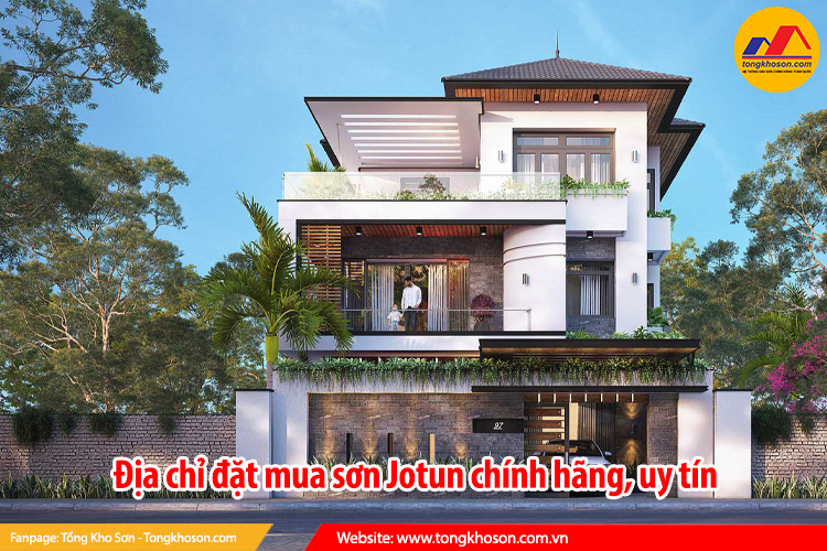 Địa chỉ đặt mua sơn Jotun chính hãng uy tín