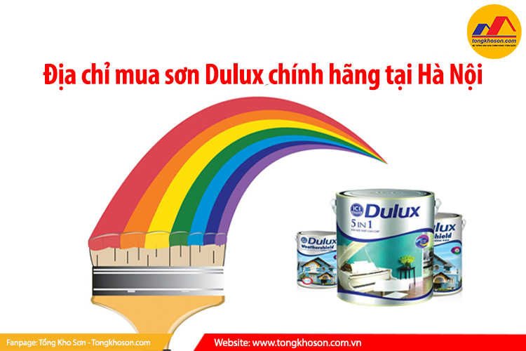 Địa chỉ mua sơn Dulux chính hãng tại Hà Nội