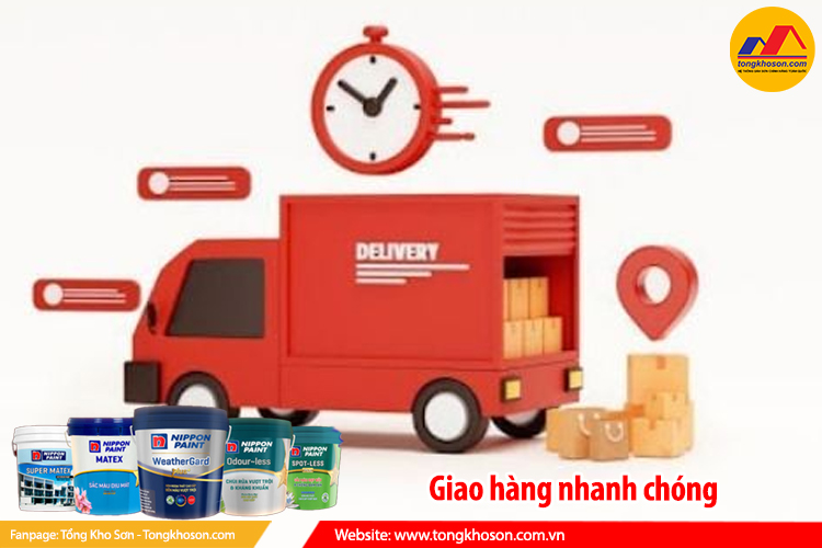 giao hàng nhanh chóng