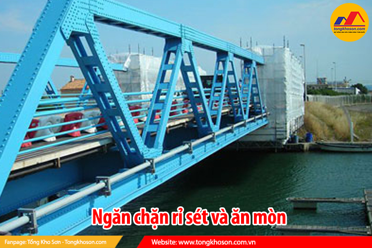 ngăn chặn rỉ sét và ăn mòn