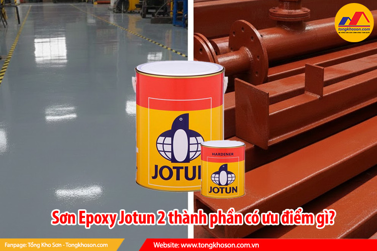 Sơn Epoxy Jotun 2 thành phần có ưu điểm gì?