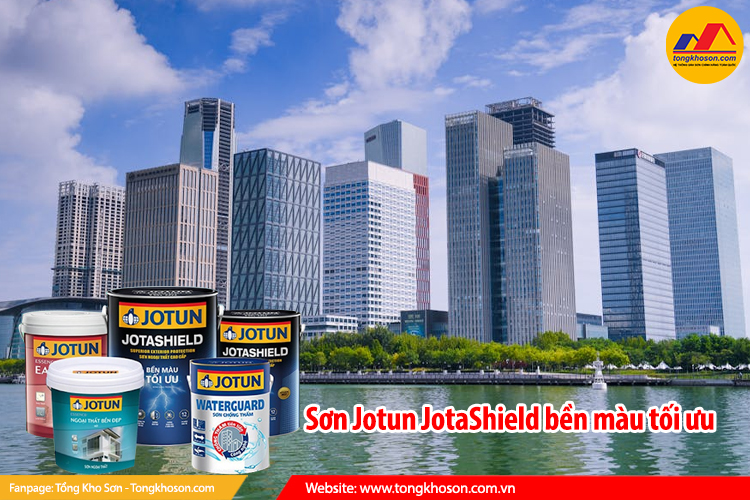Sơn Jotun JotaShield bền màu tối ưu