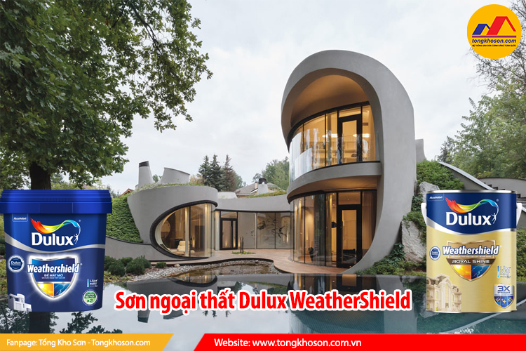 Sơn ngoại thất Dulux WeatherShield