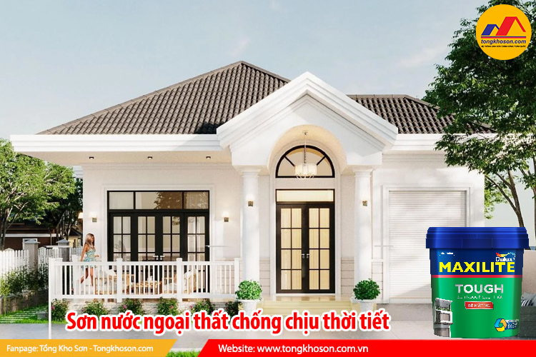 sơn nước ngoại thất chống chịu thời tiết