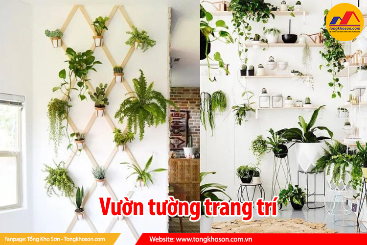 vườn tường trang trí