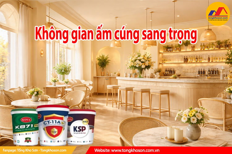 ấm cúng sang trọng