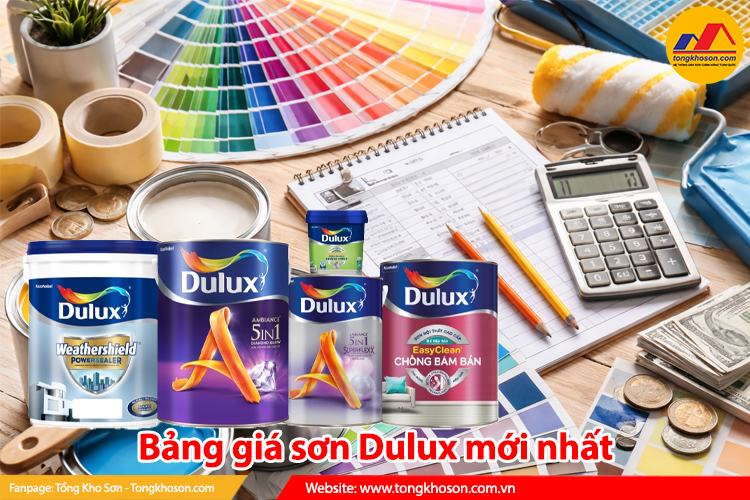 bảng giá sơn dulux mới nhất