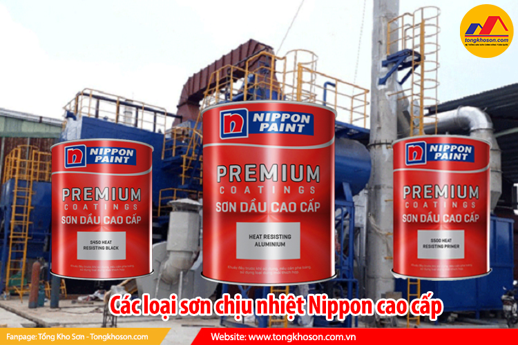 Các loại sơn chịu nhiệt Nippon cao cấp