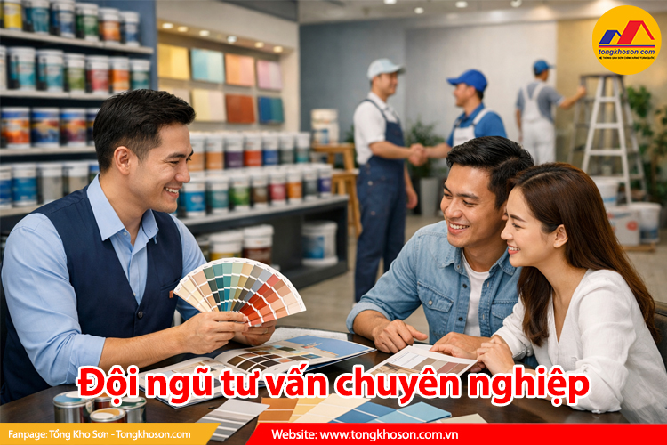 đội ngũ tư vấn chuyên nghiệp