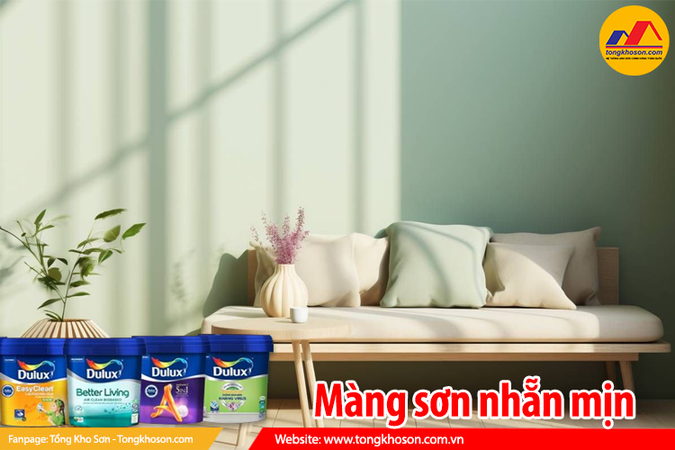 màng sơn nhẵn mịn