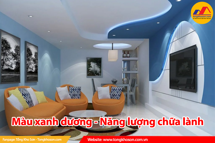 màu xanh dương