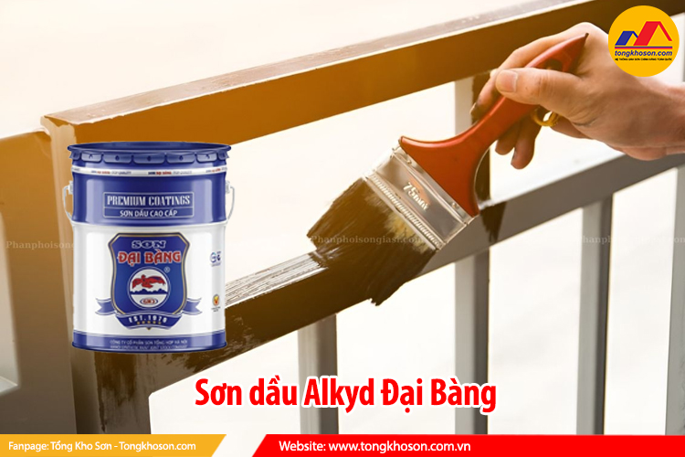 sơn dầu alkyd đại bàng