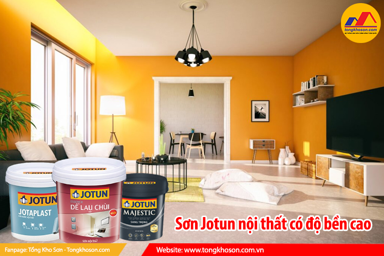 sơn jotun nội thất có độ bền cao