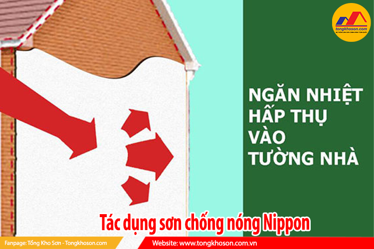 tác dụng sơn chống nóng Nippon